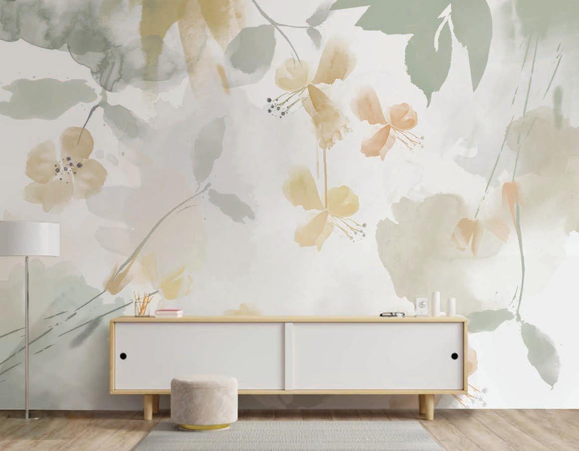 Fallen Petals floral wallpaper – The Wall Chronicles