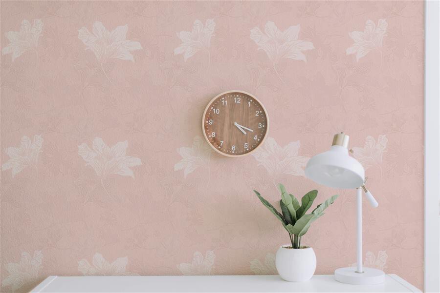 Mauve Blooms floral wallpaper – The Wall Chronicles