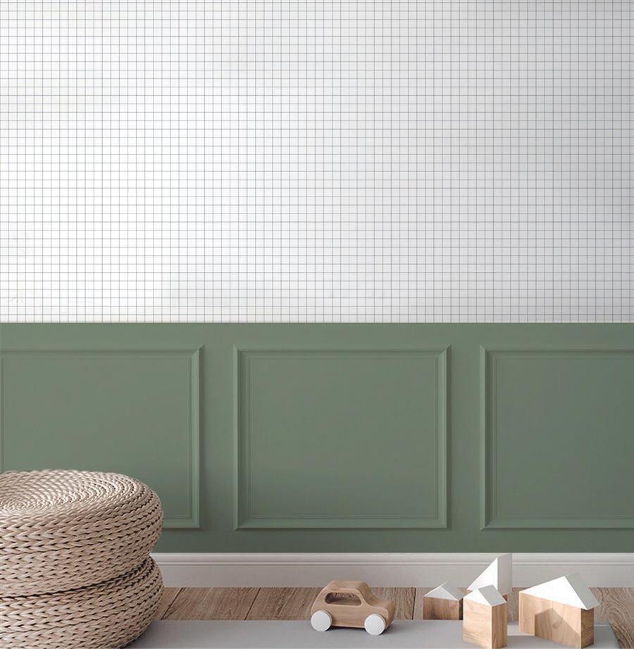 Grid Lines kids room wallpaper – The Wall Chronicles