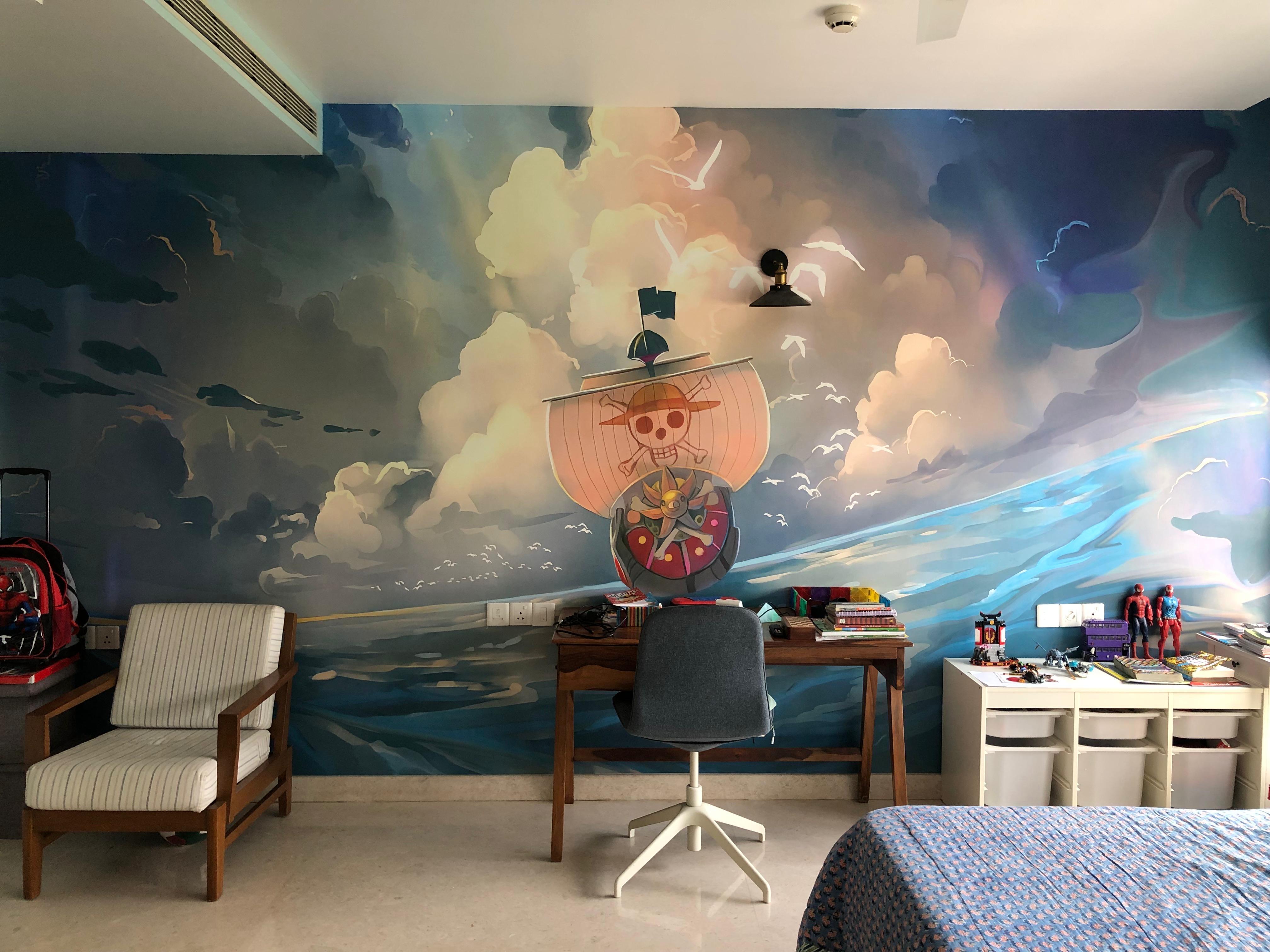 One Piece Anime kids room wallpaper – The Wall Chronicles