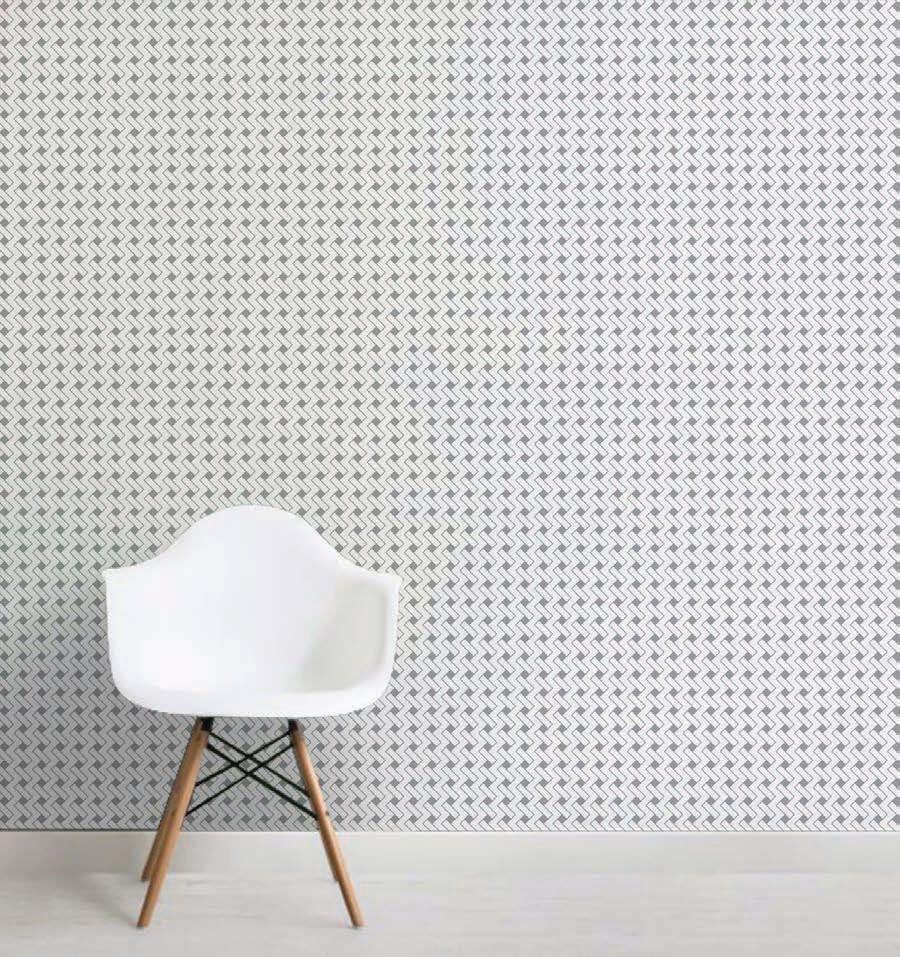 Chevron Weave modern pattern wallpaper – The Wall Chronicles