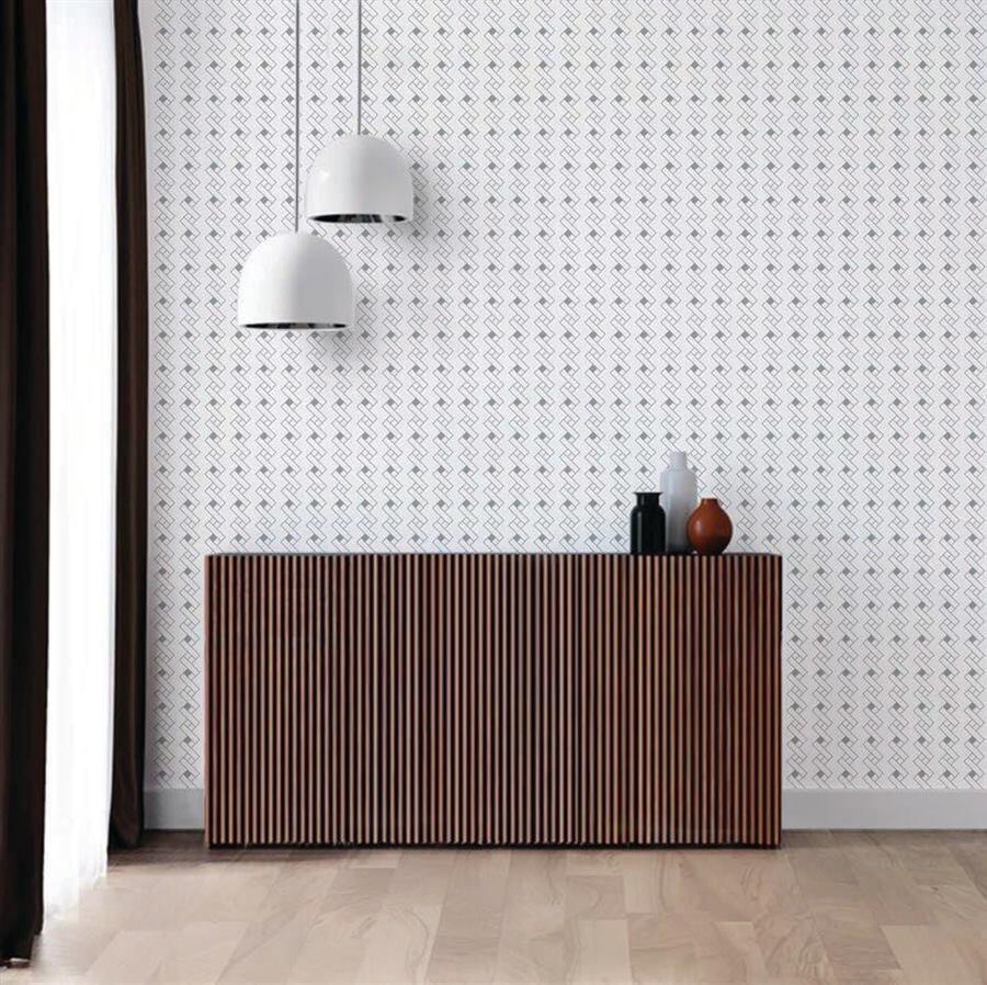 Tile Weave modern pattern wallpaper – The Wall Chronicles