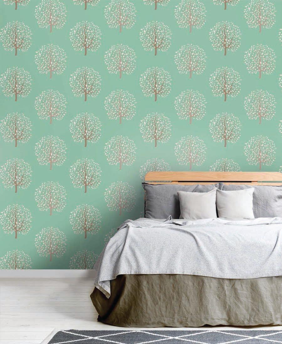 Birch Grove botanical wallpaper – The Wall Chronicles