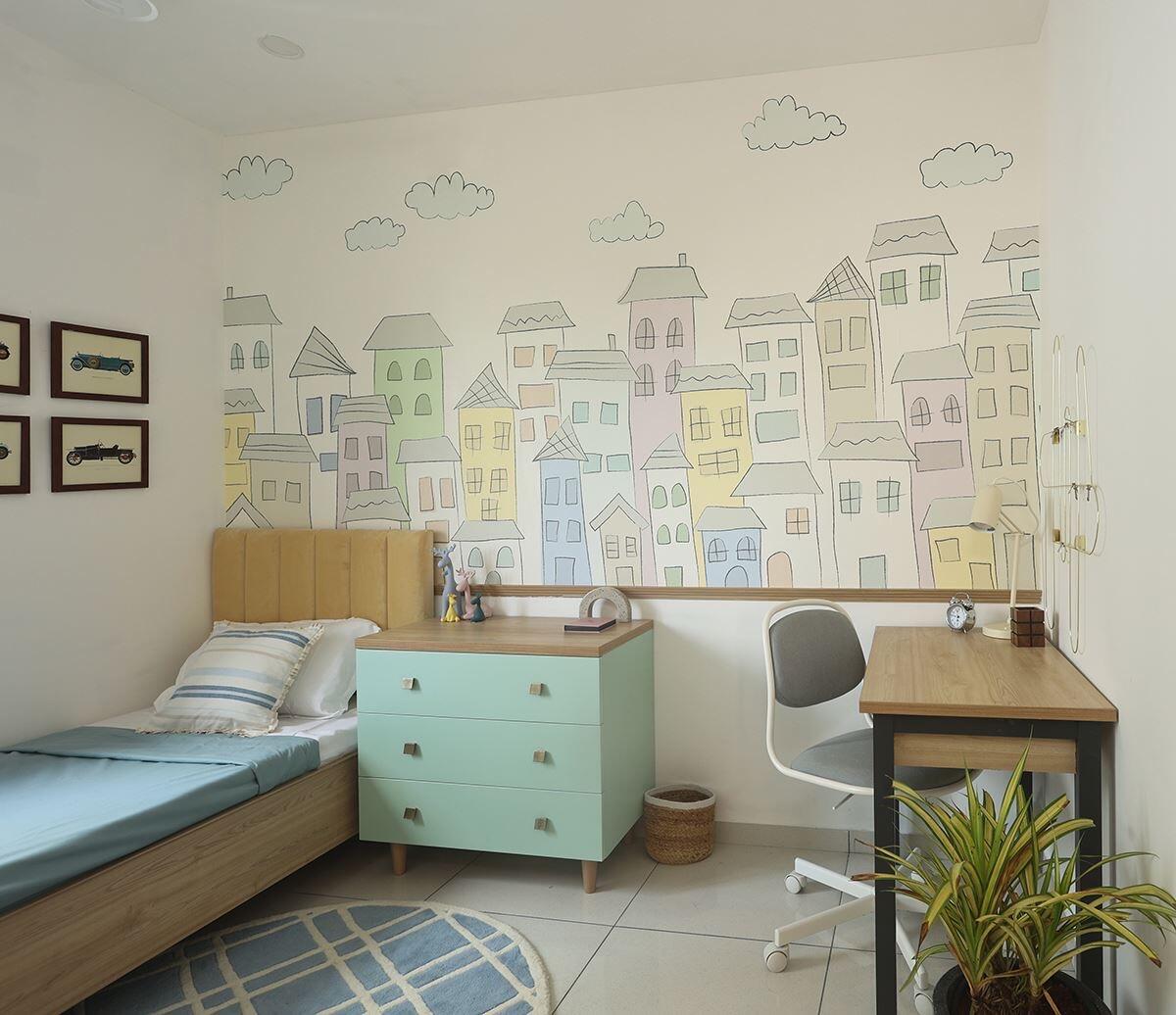 Wallpaper installation – The Wall Chronicles