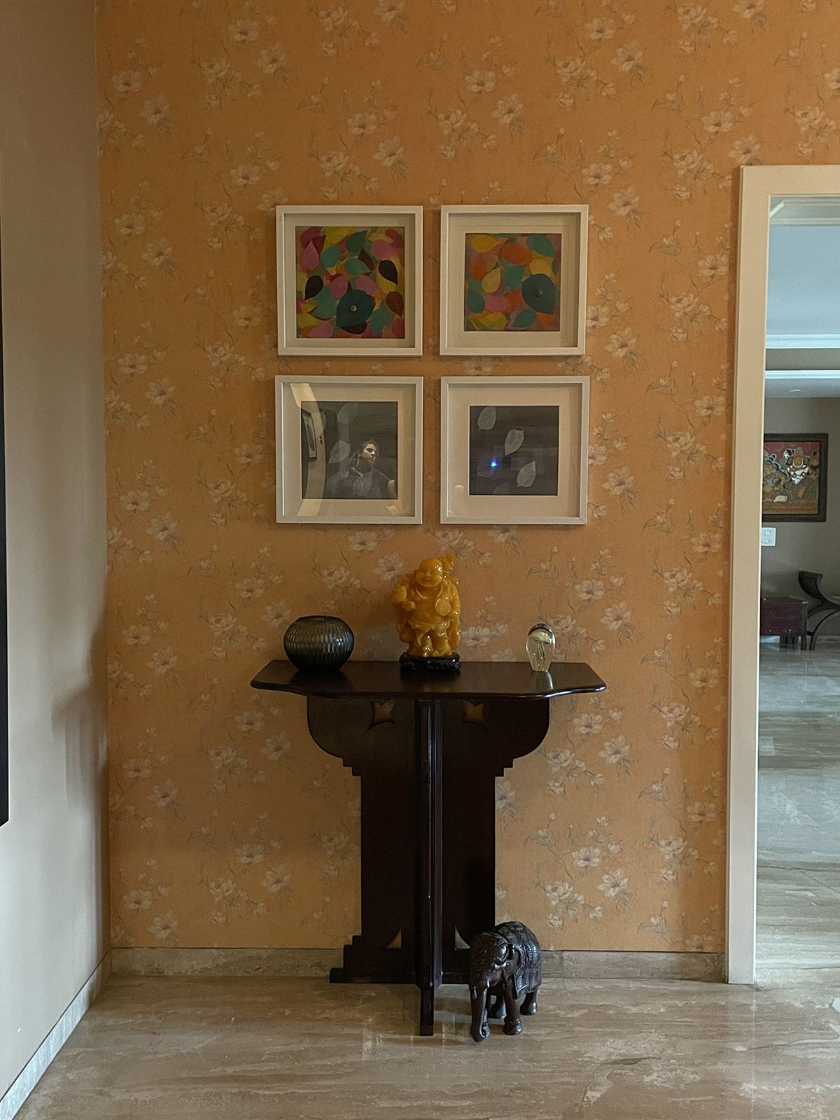 Wallpaper installation – The Wall Chronicles