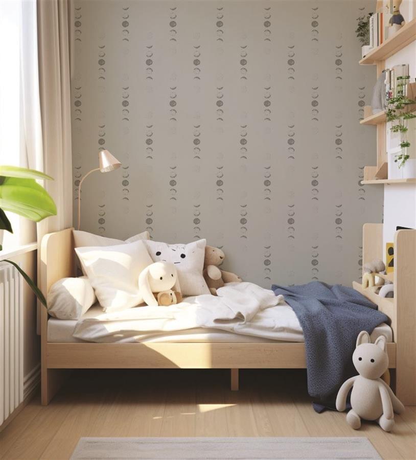 Moonlight Phases bedroom wallpaper – The Wall Chronicles