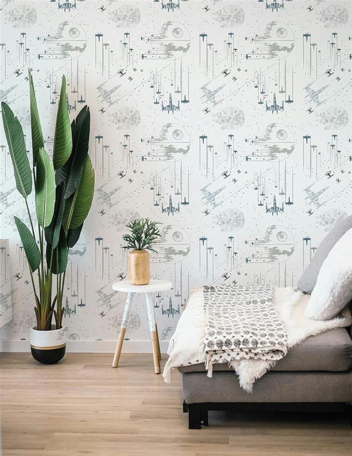 Spaceships bedroom wallpaper – The Wall Chronicles