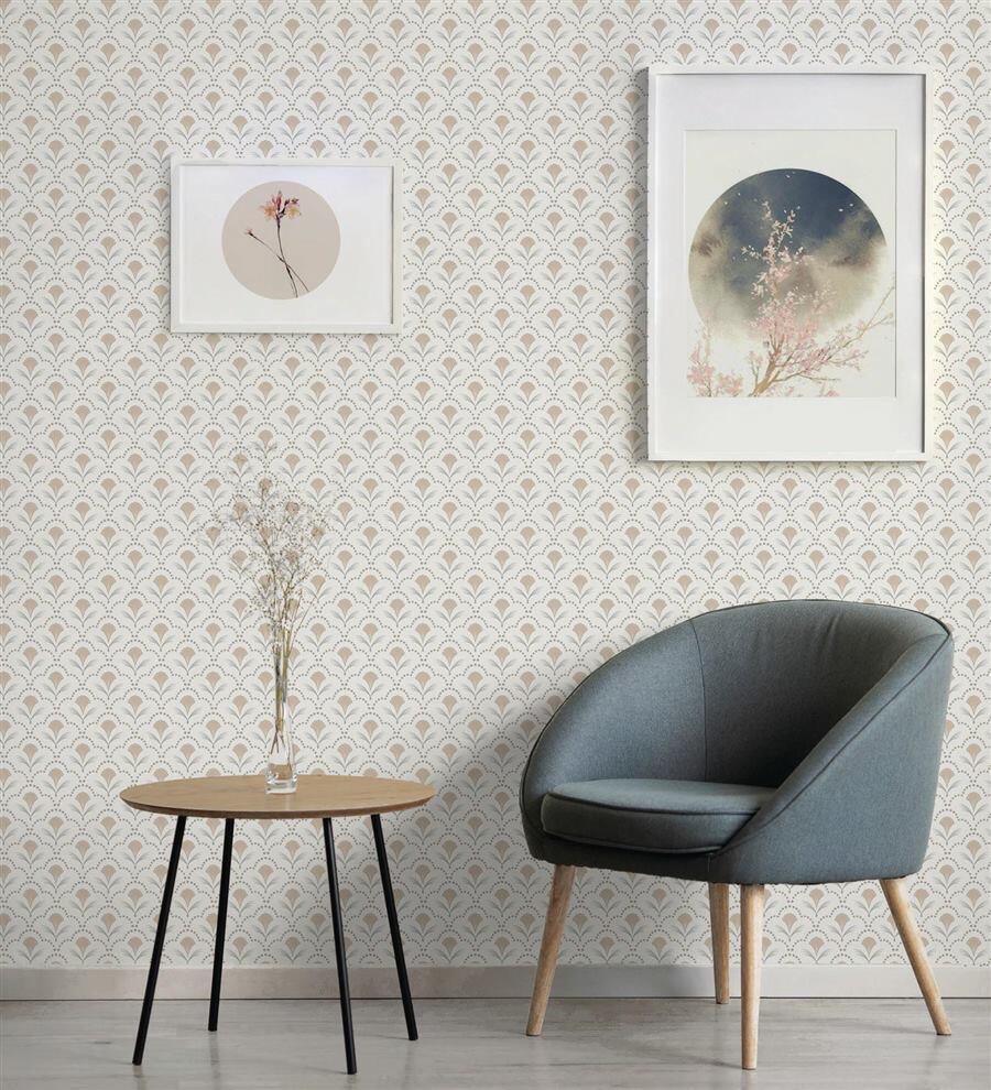 Deco Petals wallpaper – The Wall Chronicles