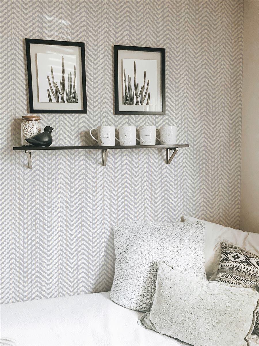 Ikat Chevron wallpaper – The Wall Chronicles