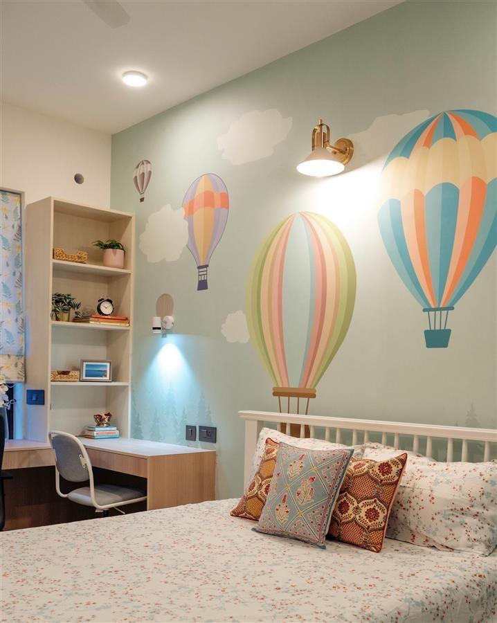 Contemporary interior wallpaper