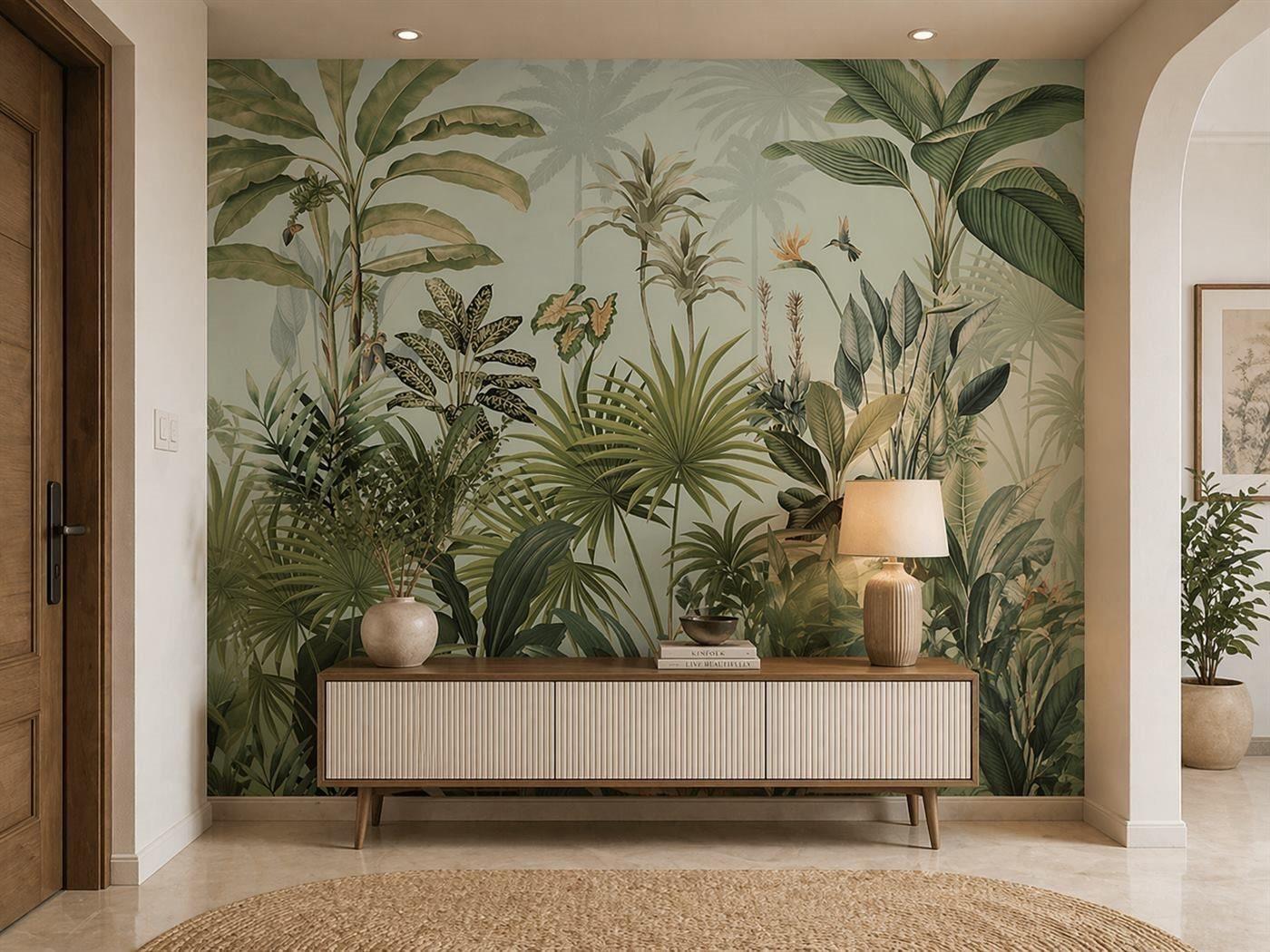 Forestry foyer wallpaper – The Wall Chronicles