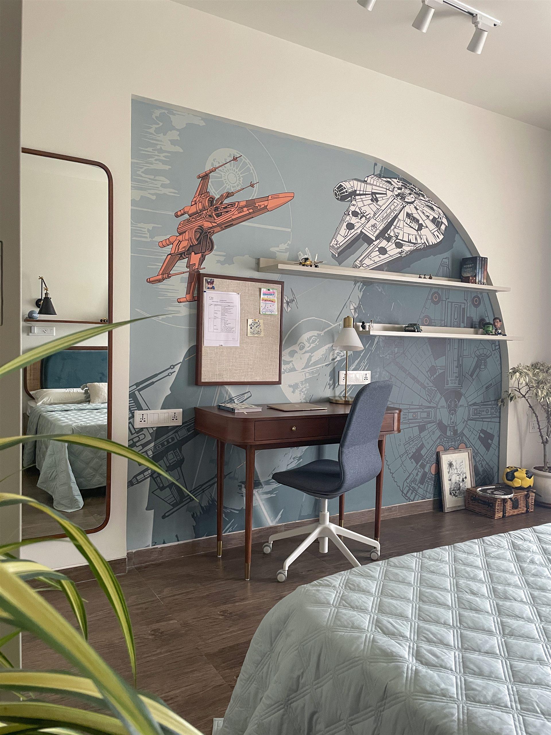 Star Wars kids bedroom wallpaper mural by The Wall Chronicles