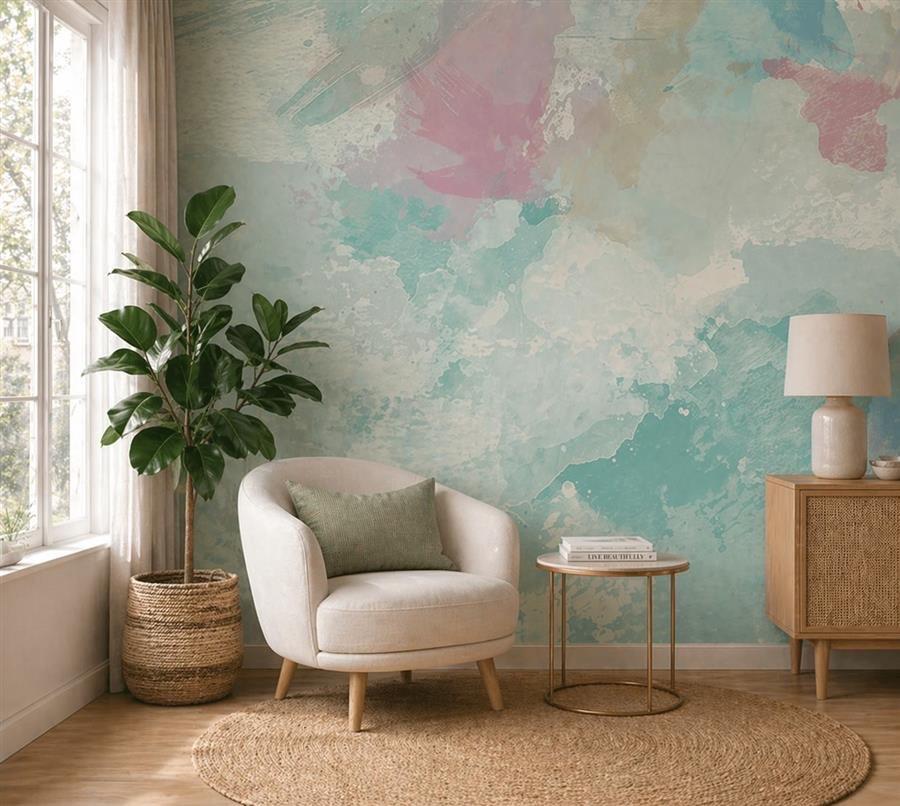 Opal living room wallpaper – The Wall Chronicles