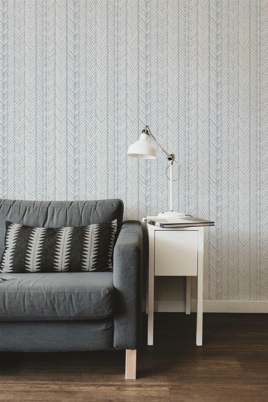 Coastal Herringbone wallpaper – The Wall Chronicles