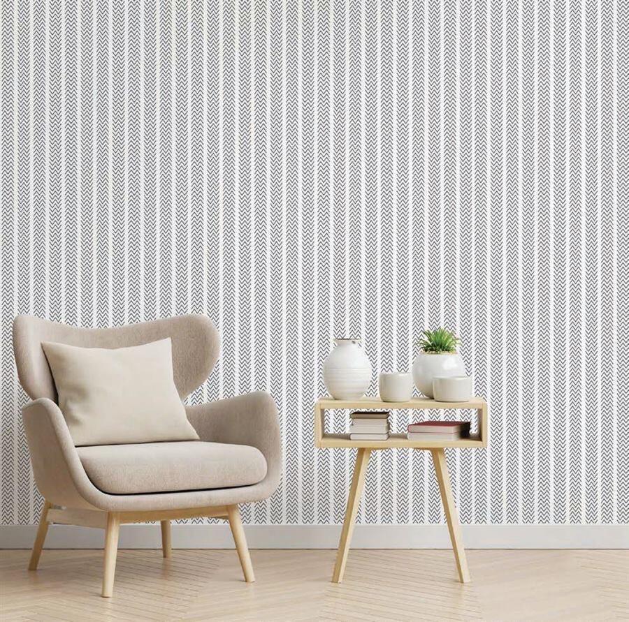 Chevron Stitches repeat pattern wallpaper – The Wall Chronicles