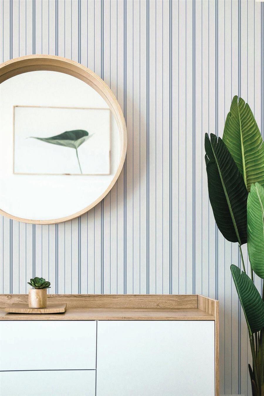 Coastal Stripes repeat pattern wallpaper – The Wall Chronicles