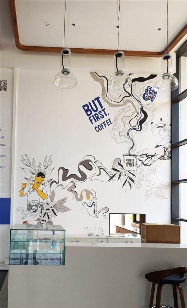 RLD Altima commercial wallpaper installation