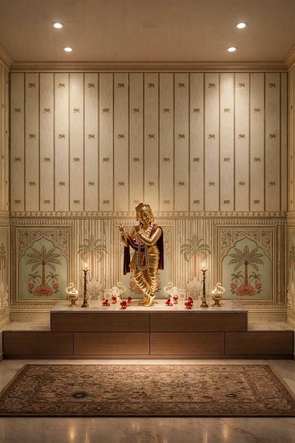 Elephant Mural temple wallpaper – The Wall Chronicles