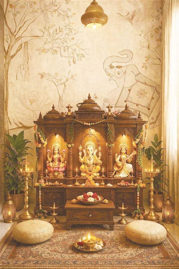 Royal Elephant temple wallpaper – The Wall Chronicles