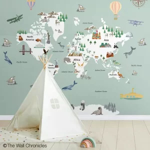 Worldmap-Design-Wallpapers-2 | TheWallChronicles.Com